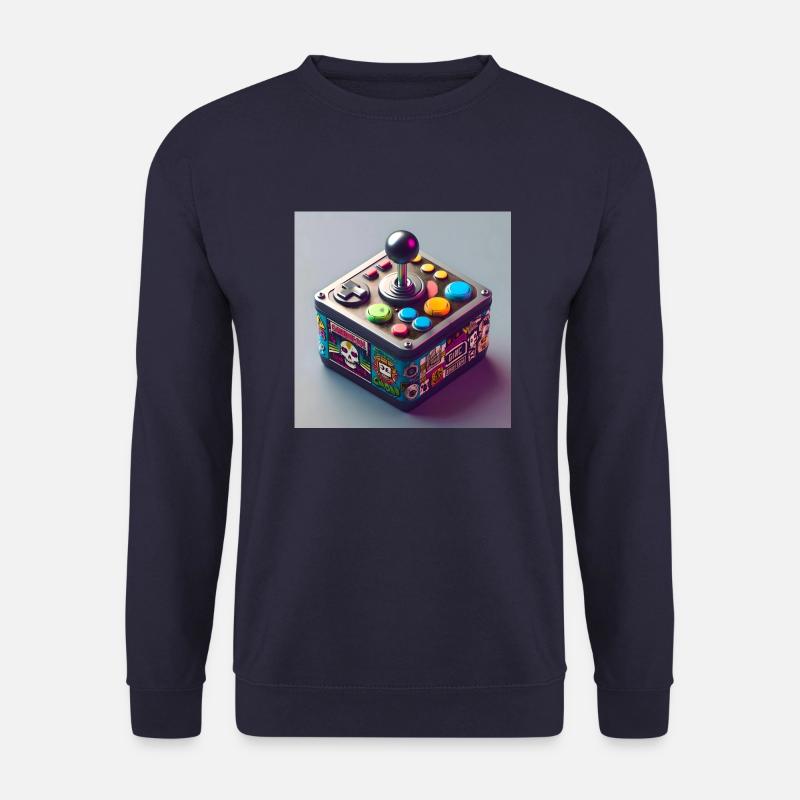 Joystick 9 - Unisex Pullover - Navy