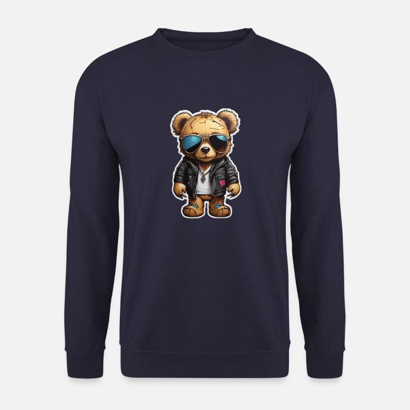 Bamse-rapper ganster - Genser unisex - marine