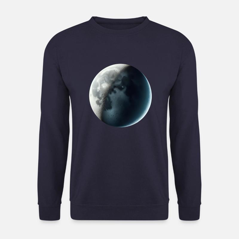 Zunehmende Mondsichel - Unisex Pullover - Navy