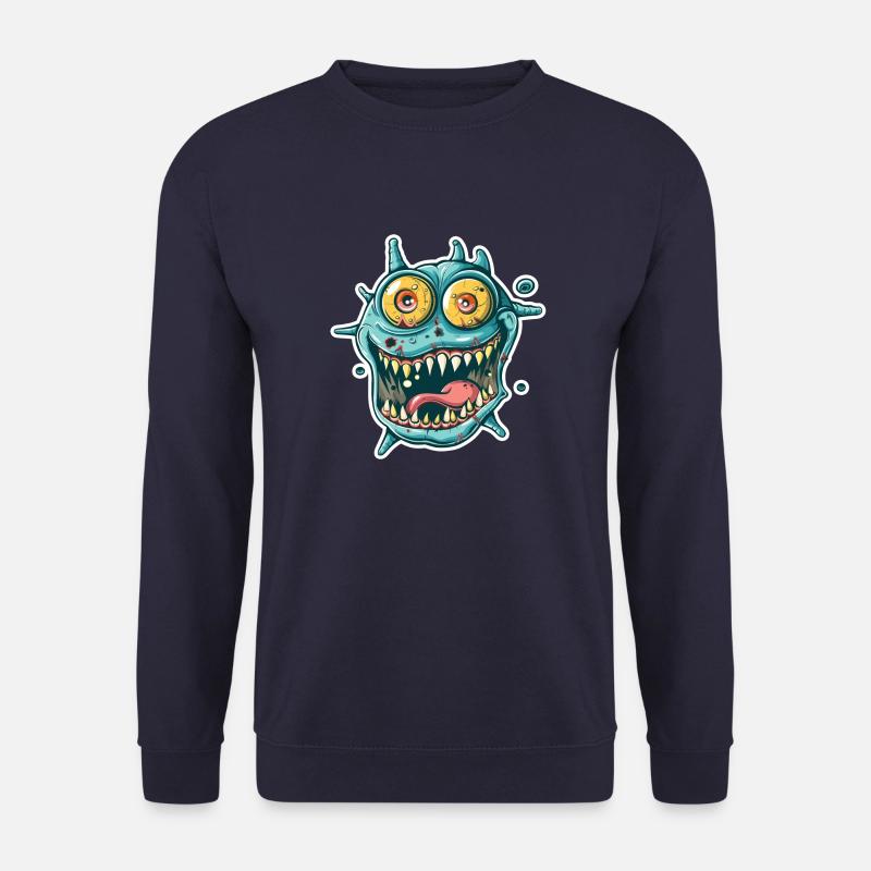 Schreckliche Kreatur / Monster - Unisex Pullover - Navy