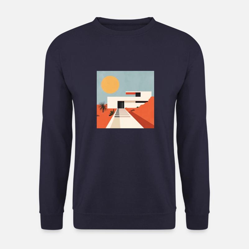 Bauhaus - Unisex Pullover - Navy
