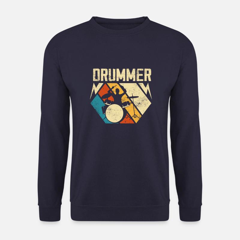 Schlagzeug Schlagzeuger - Unisex Pullover - Navy