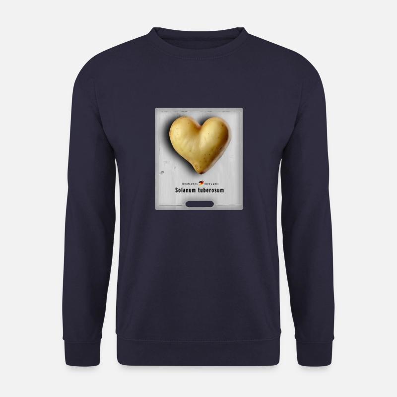 German Art - Kartoffel Herz - Unisex Pullover - Navy