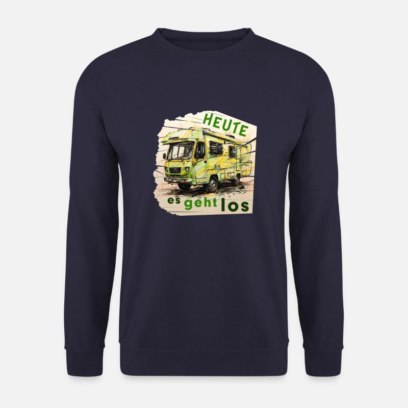 caravan - Unisex Pullover - Navy