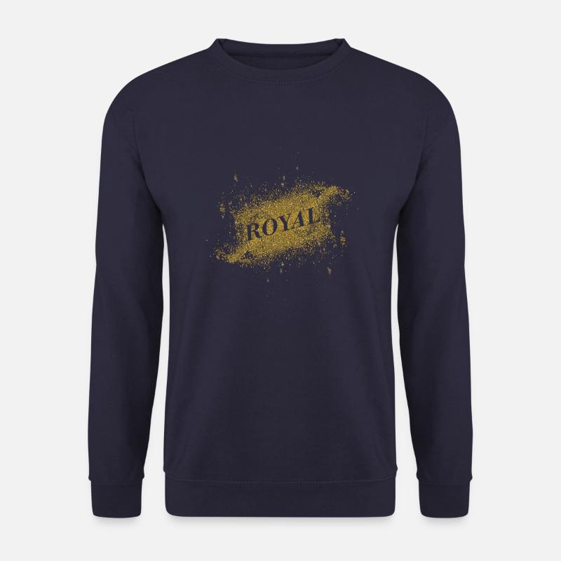 RoyalGold2 - Unisex Pullover - Navy