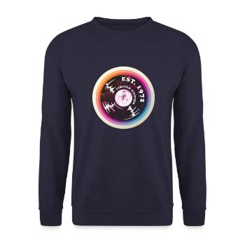 Vintage 1972 - Unisex Pullover - Navy - Vorne - Alina (178cm) & Michal (187cm)
