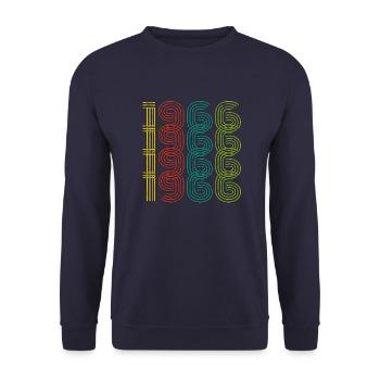 Vintage 1966 - Unisex Pullover - Navy - Vorne - Alina (178cm) & Michal (187cm)