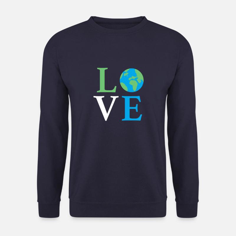 Love Earth - Unisex Pullover - Navy
