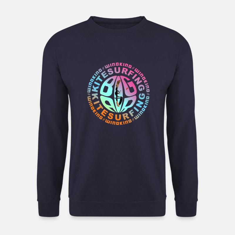 Kitesurfing - Unisex Pullover - Navy