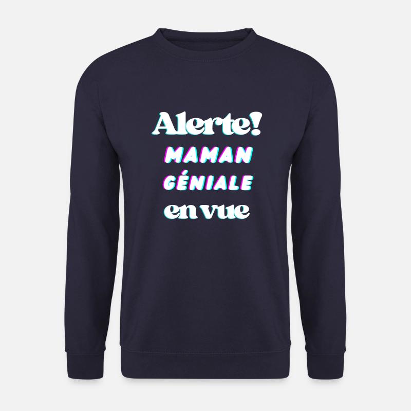 Wachsam! Tolle Mutter in Sicht - Unisex Pullover - Navy