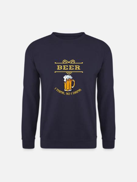 Beer - Unisex Pullover - Navy