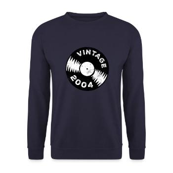 Millésime 2004 - Sweat-shirt Unisexe - marine - Devant - Alina (178cm) & Michal (187cm)