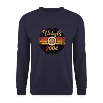 Millésime 2004 - Sweat-shirt Unisexe - marine - Devant - Alina (178cm) & Michal (187cm)