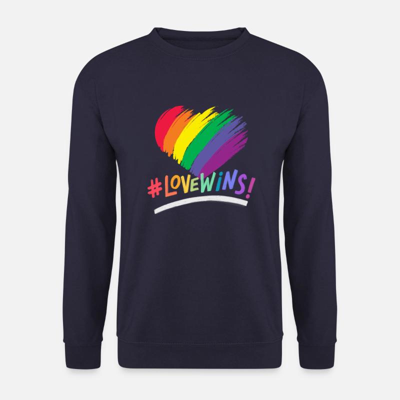 Liebe siegt - Unisex Pullover - Navy