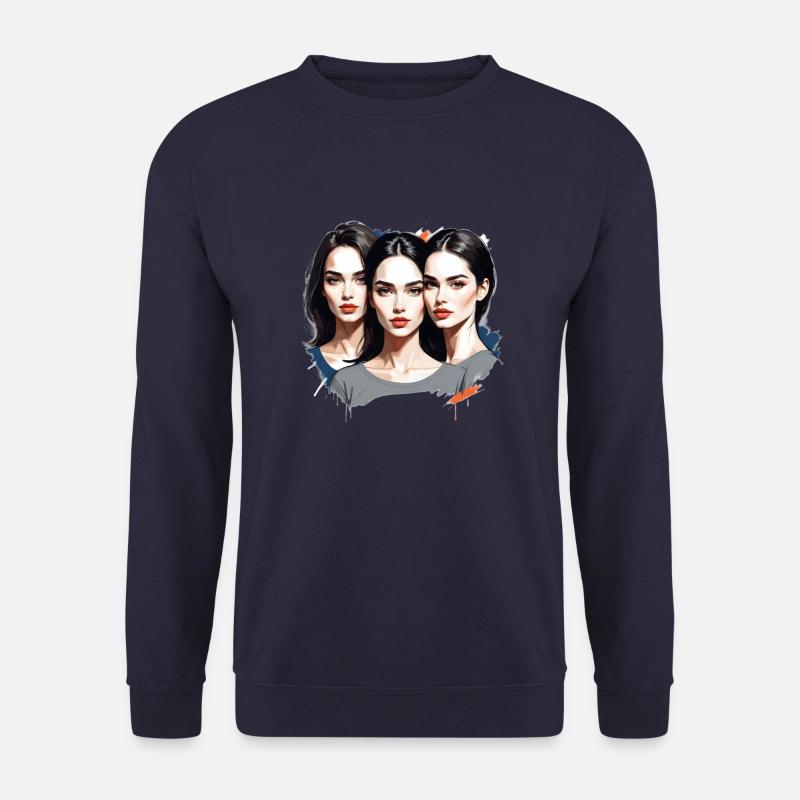 MADFOXX - Beautiful Girls - Unisex Pullover - Navy