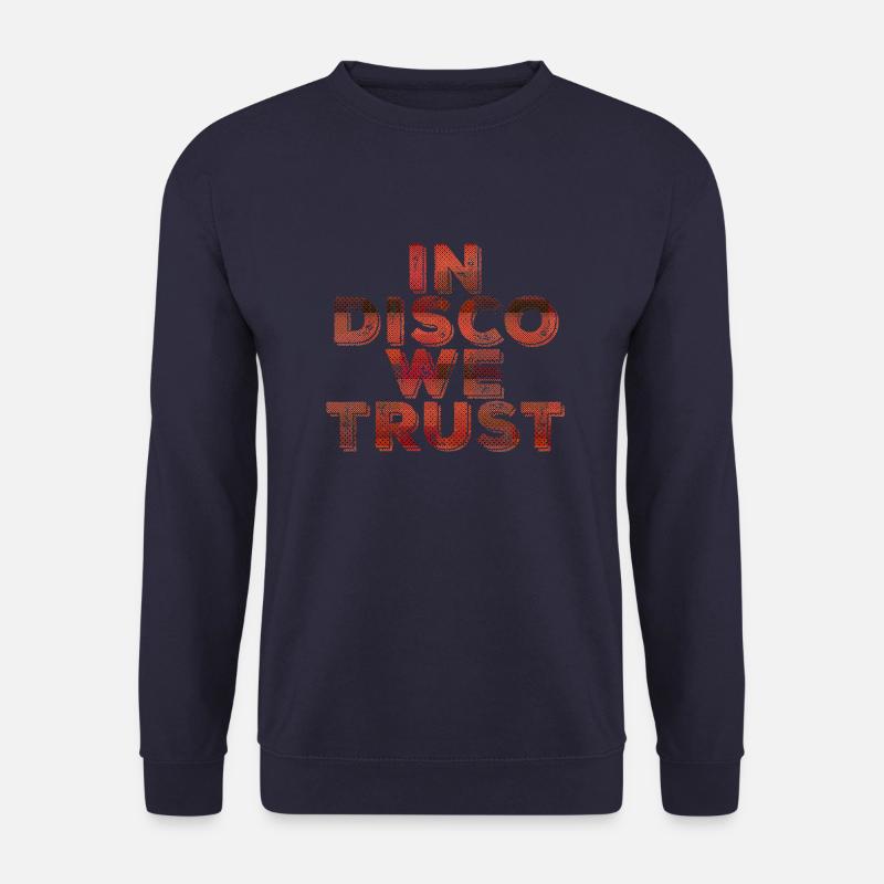 In Disco we trust - Unisex Pullover - Navy