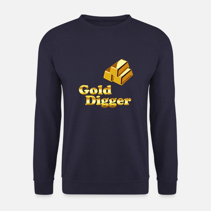 Gold Digger - Unisex Pullover - Navy
