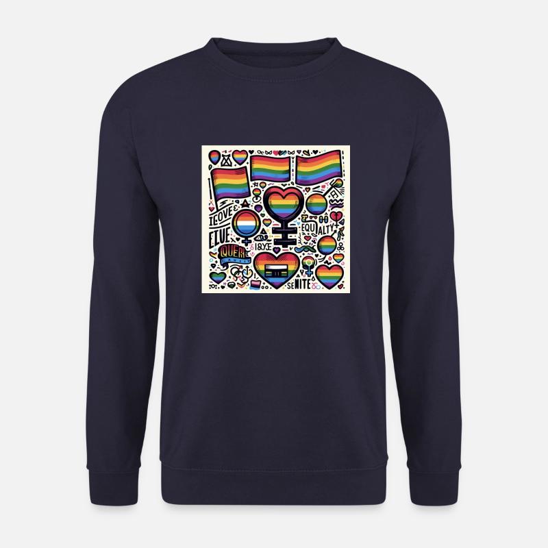 Pride - Unisex Pullover - Navy