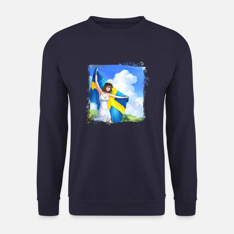 Abschlussfeier 2024 Abiturfeier - Unisex Pullover - Navy