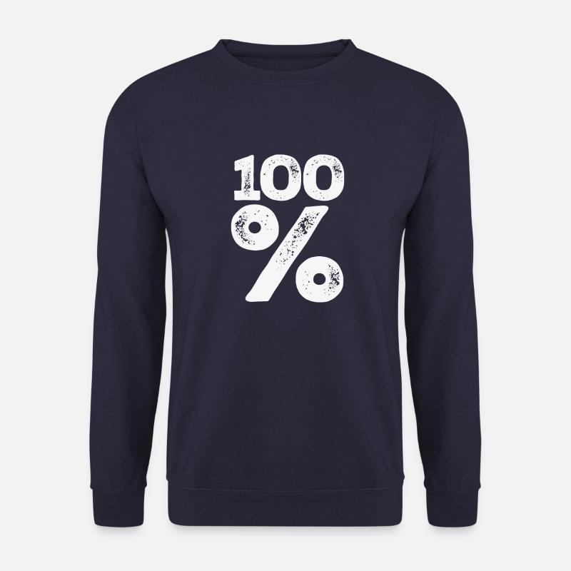 100% - Unisex Pullover - Navy