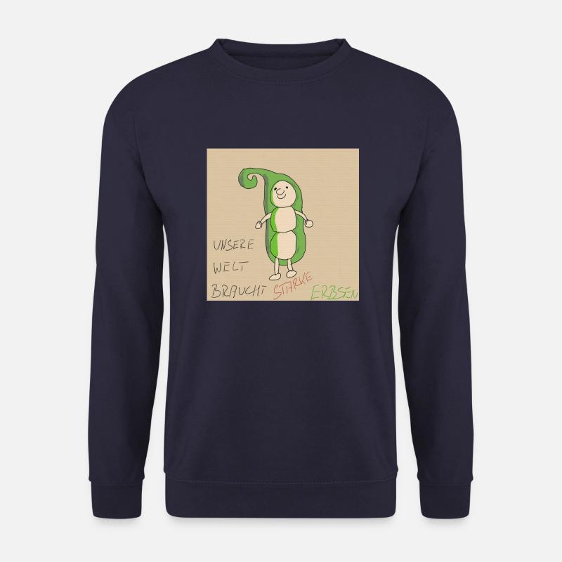 MadamePeaPeace - Unisex Pullover - Navy