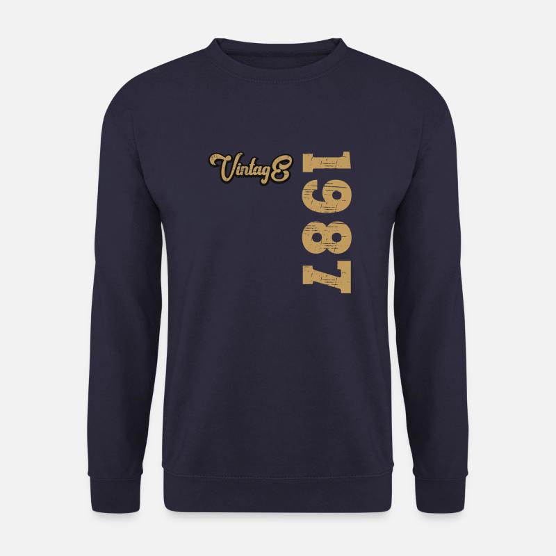 Millésime 1987 - Sweat-shirt Unisexe - marine