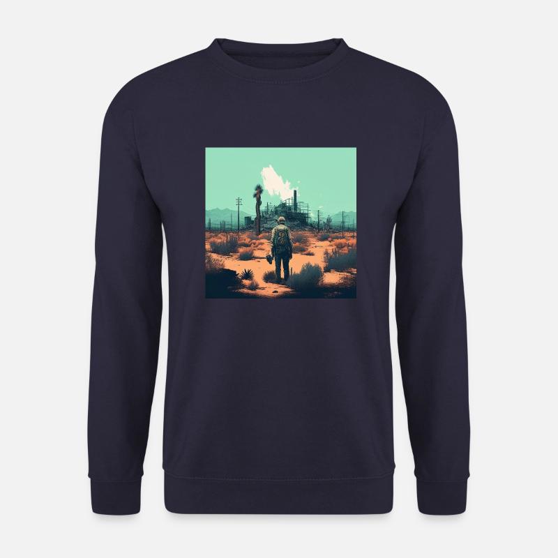 Wüstenwanderer - Unisex Pullover - Navy