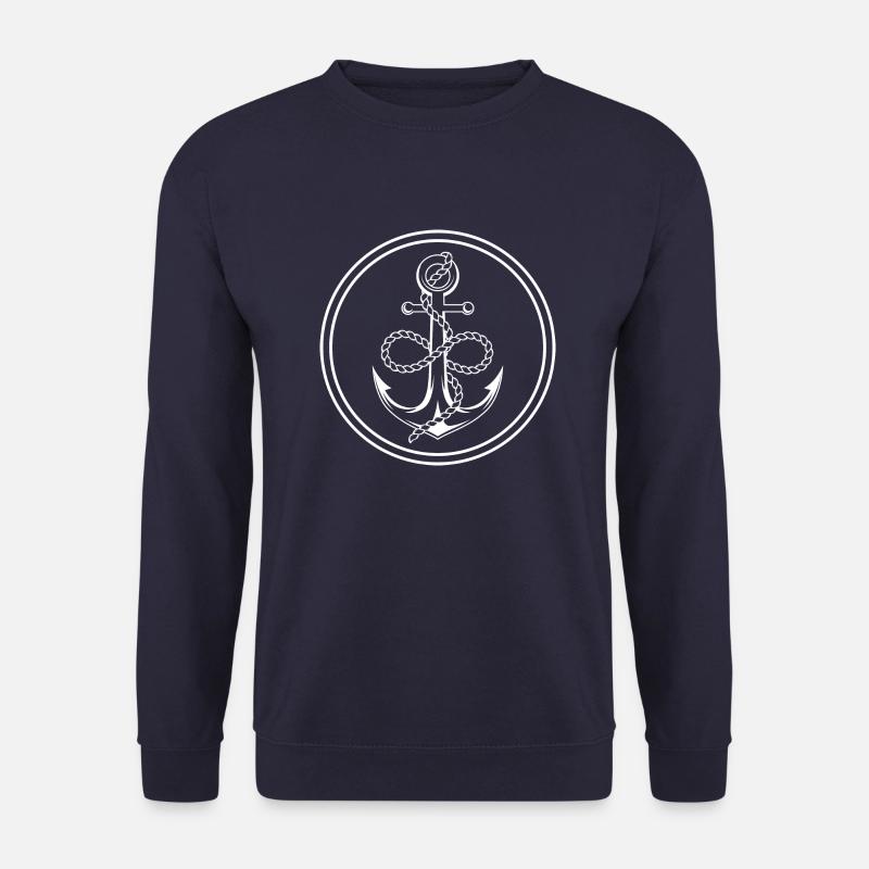 Icône d’ancre - Sweat-shirt Unisexe - marine