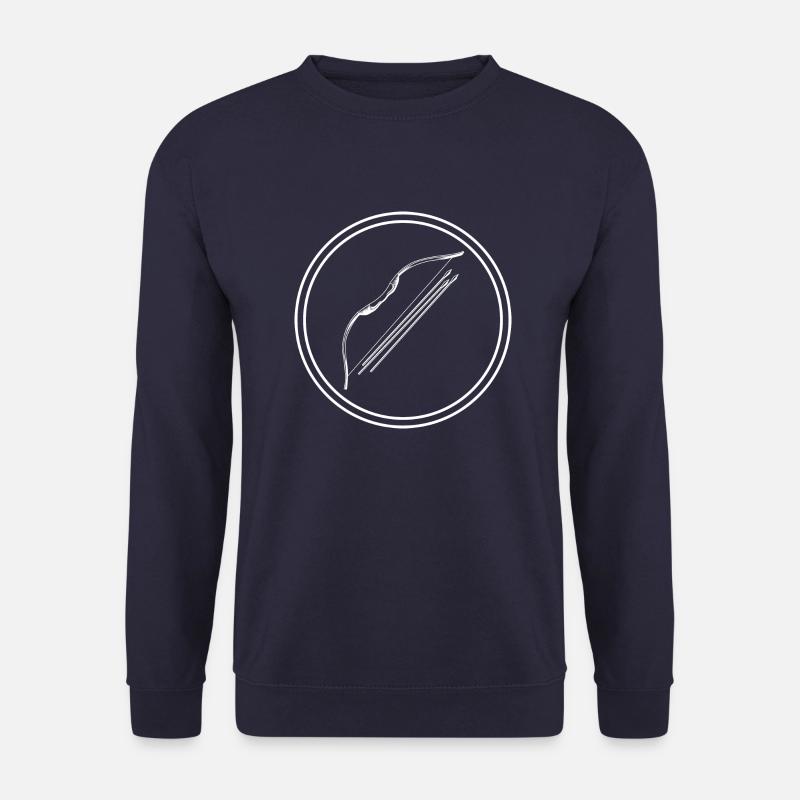 Pfeil und Bogen Sport - Unisex Pullover - Navy