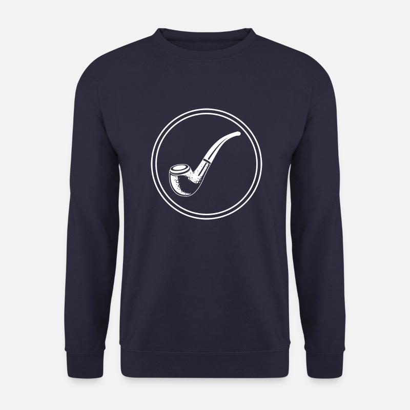 Pfeife rauchen - Unisex Pullover - Navy