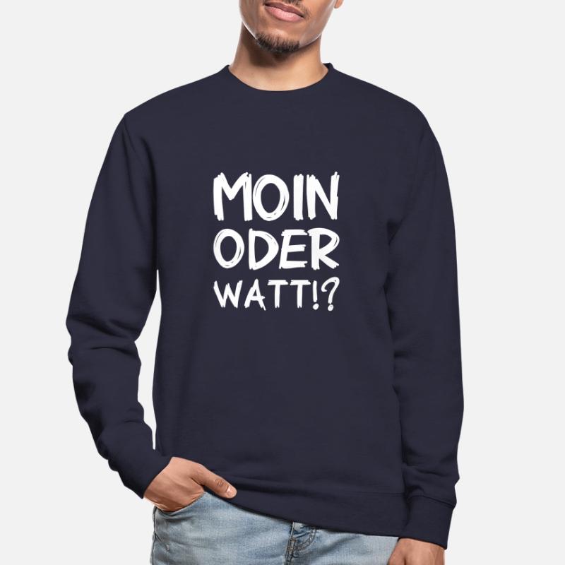 Moin oder Watt? Unisex Pullover