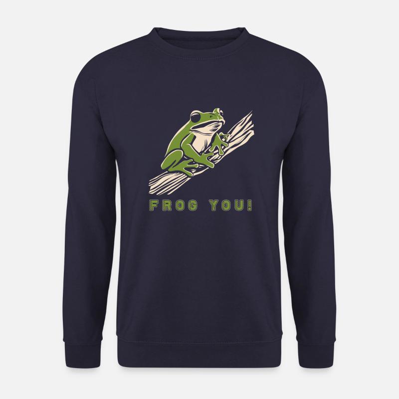 Baumfrosch 2024 1 - Unisex Sweatshirt - navy
