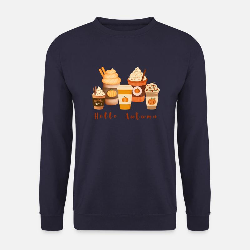 Hello autumn - Unisex Pullover - Navy