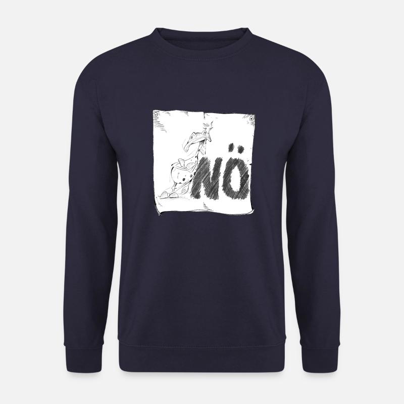 Pferd NO - Unisex Pullover - Navy