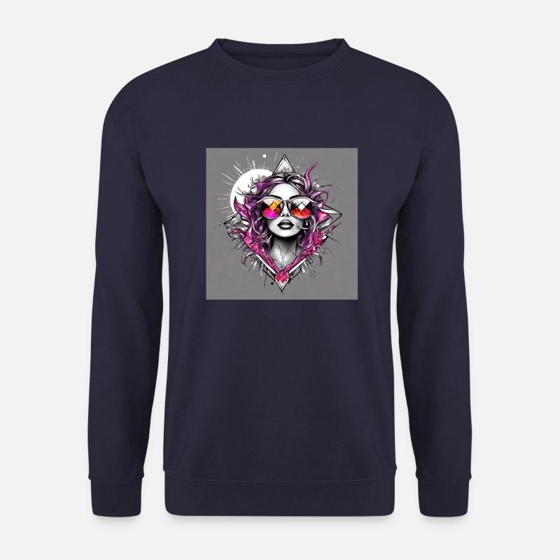 COSMOPOLITAN - Unisex Pullover - Navy