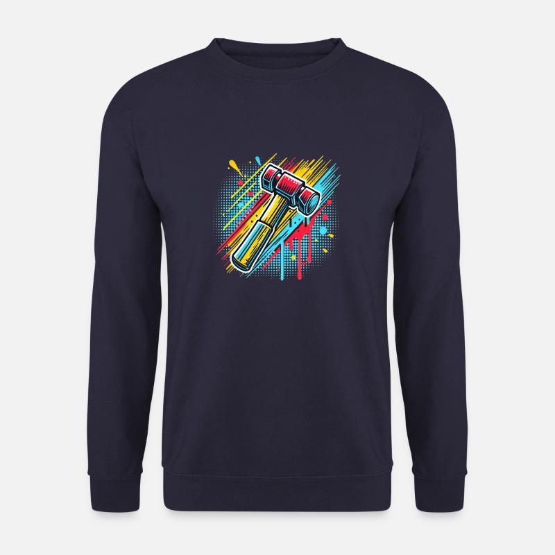 Type de marteau Artisan - Sweat-shirt Unisexe - marine