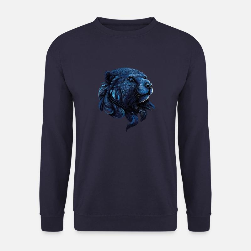 Design "Frostwächter der Schatten" - Unisex Pullover - Navy