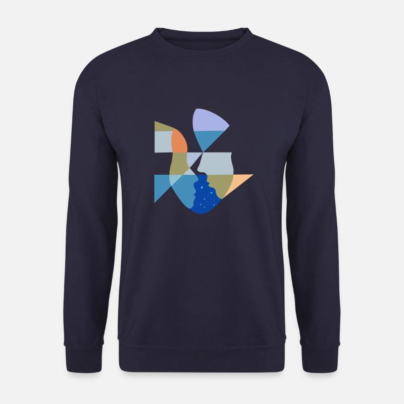 Celestial Connection - Unisex Pullover - Navy