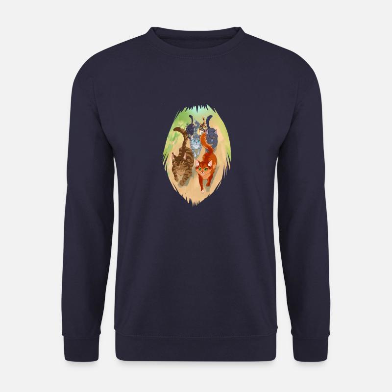 Squirrelflight Eichhornflug Firestar Katzen - Unisex Pullover - Navy