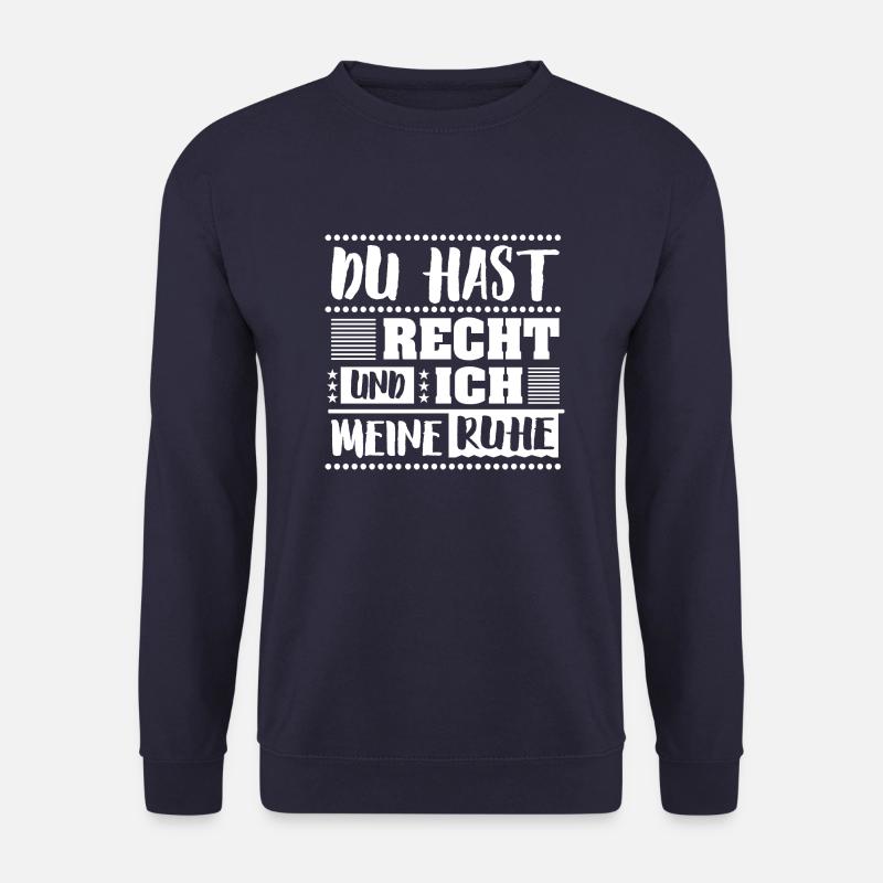 Du hast Recht - Unisex Pullover - Navy
