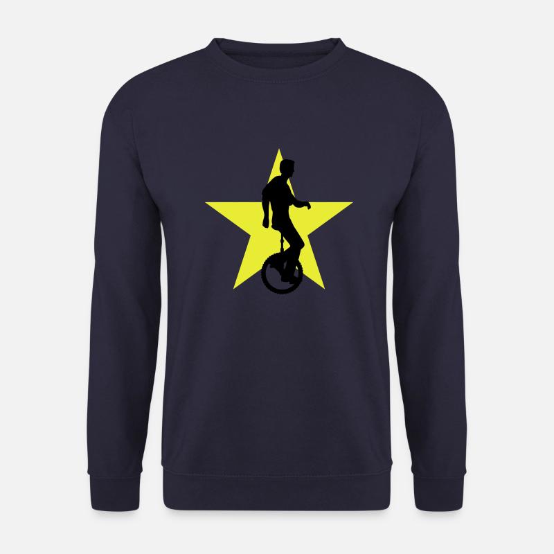 einradfahrer_2c - Unisex Pullover - Navy