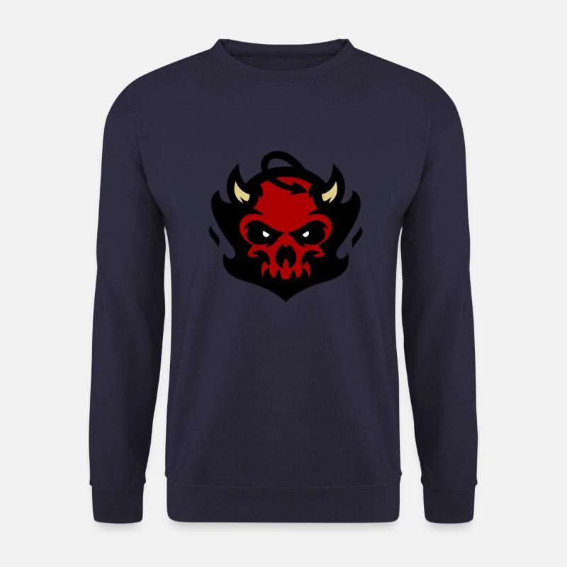 Devil / Devil / Skull - Unisex Sweatshirt - navy