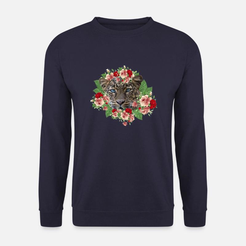 Leo The Cat - Unisex Sweatshirt - navy