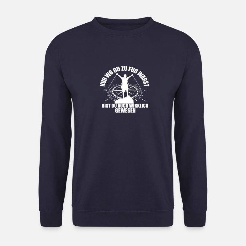 Wandern - Unisex Pullover - Navy