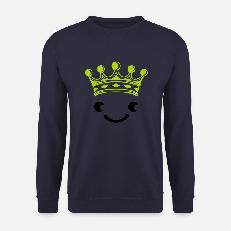 King Face - Unisex Pullover - Navy