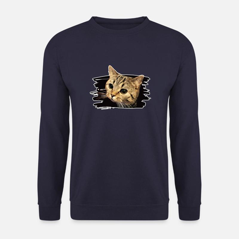 Bkh katze - Unisex Pullover - Navy