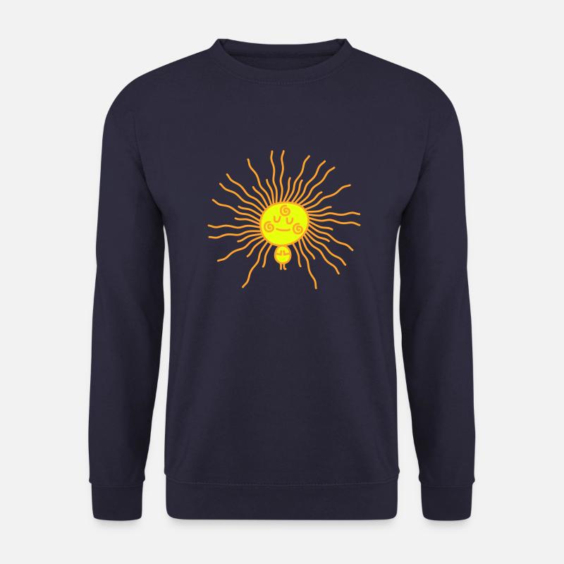 Yoga Sonnengruß Meditation - Unisex Pullover - Navy