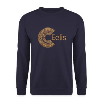 Pour l’anguille - Sweat-shirt Unisexe - marine - Devant - Alina (178cm) & Michal (187cm)