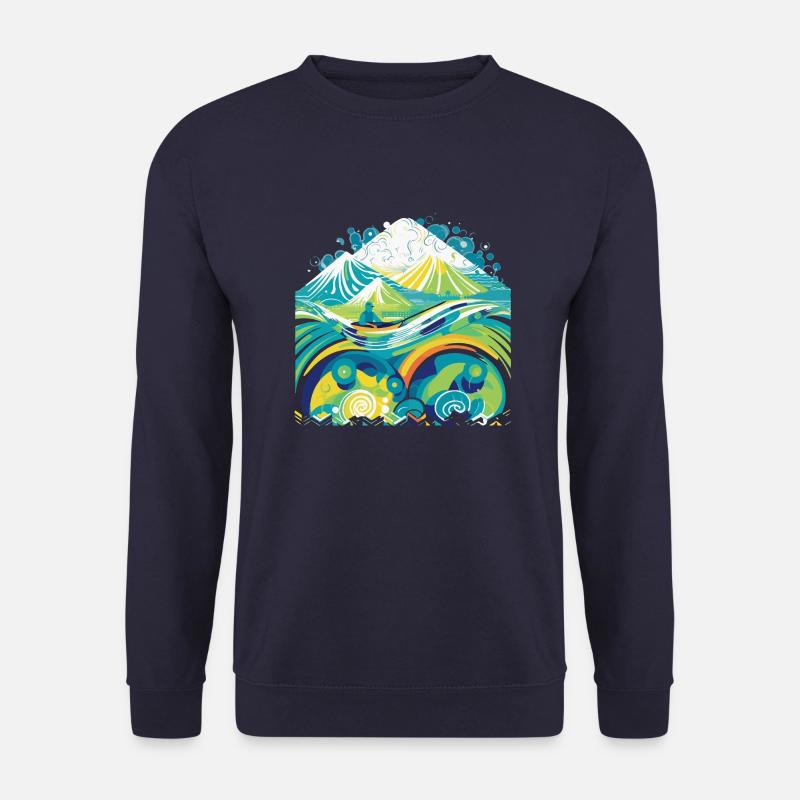 Kanu Kajak Natur - Unisex Pullover - Navy