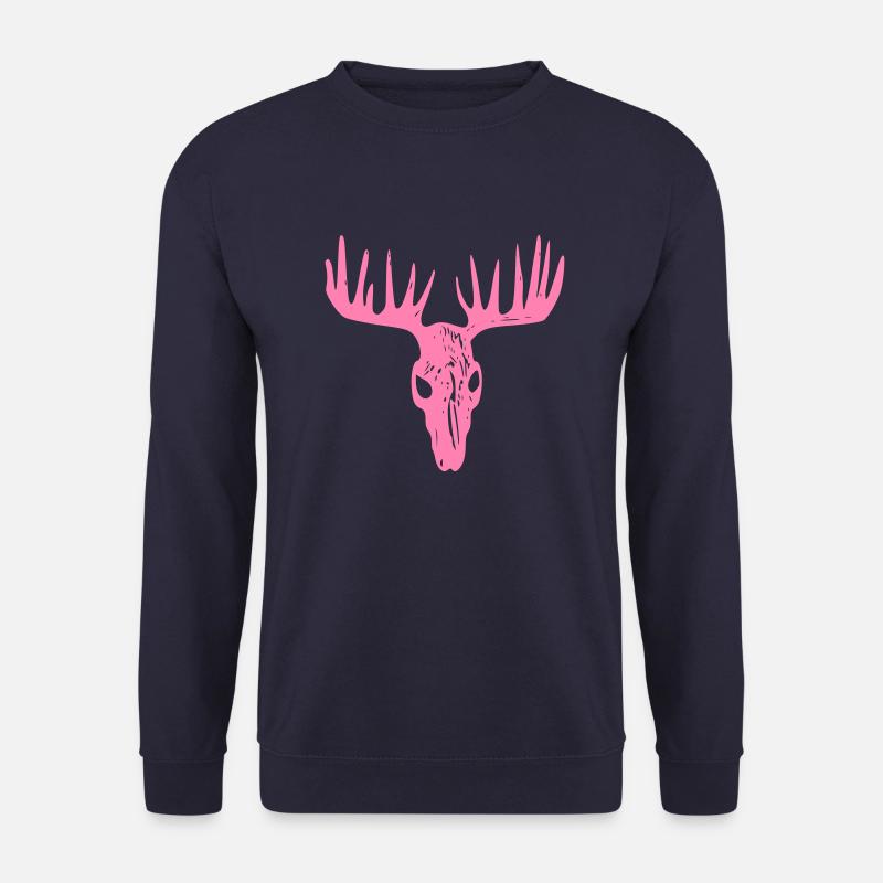 Elchschädel / Elchsake - Unisex Pullover - Navy